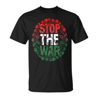 パレスチナ国旗 アラビア語タイポグラフィ パレスチナ国旗 長袖tシャツ Tシャツ - Kawaiitshirt