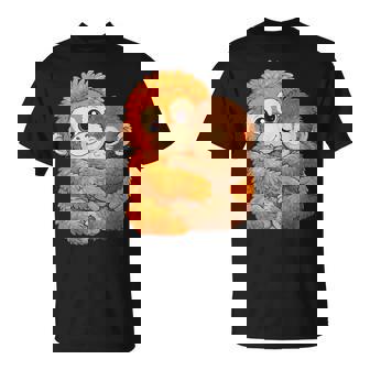 パンチくんとぬいぐるみ パンチザモンキー ニホンザル Tシャツ - Kawaiitshirt