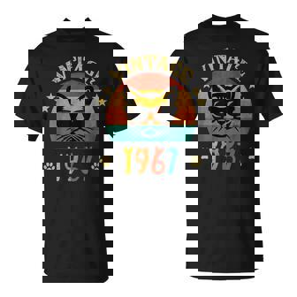 ビンテージファニーキャットシャツ 誕生日プレゼント 1967 メンズ レディース 59歳 Tシャツ - Kawaiitshirt