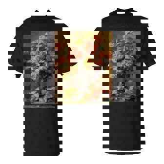 ピエール・オーギュスト・ルノワール作「花瓶の中のバラ」 ガーデンフラワー Tシャツ - Kawaiitshirt