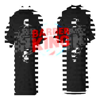 ファニー バーバー キング ヘアスタイリスト ヘアドレッサー バーバーショップ ポール Tシャツ - Kawaiitshirt
