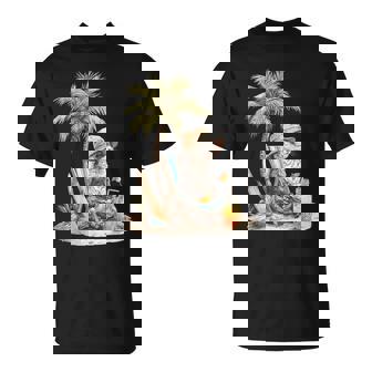 フェレット 果物 スキムボード ビーチツリー 動物 モチーフ フェレット Tシャツ - Kawaiitshirt