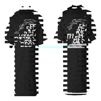 フリーバックバタフライブレストスイムストロークスイムチームライト Tシャツ - Kawaiitshirt