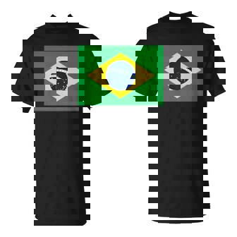 ブラジル レディース メンズ キッズ 左胸 ブラジル国旗 Tシャツ - Kawaiitshirt