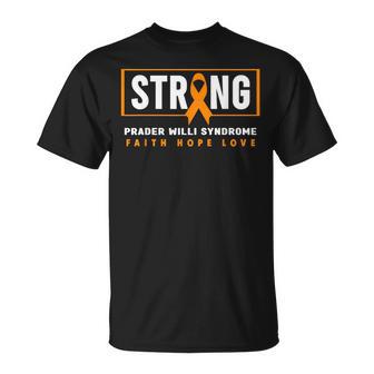 プラダー・ウィリ症候群強いプラダー・ウィリ症候群の意識 Tシャツ - Kawaiitshirt