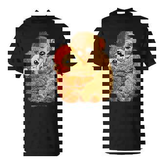 ベビーモンキーパンチ 面白い猿のぬいぐるみミーム Tシャツ - Kawaiitshirt