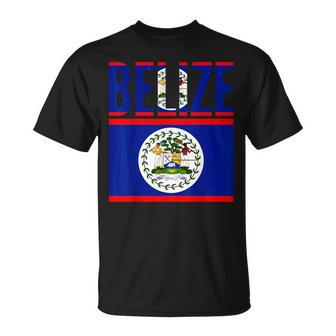 ベリーズ ベリーズの国旗 Tシャツ - Kawaiitshirt