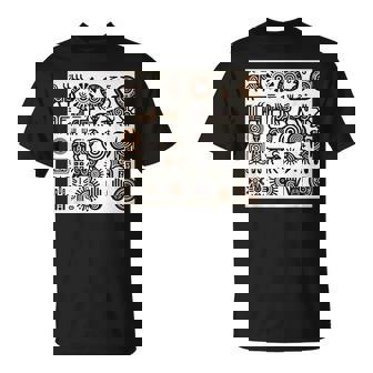 ペトログリフロックの彫刻ネイティブアメリカン Tシャツ - Kawaiitshirt