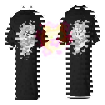 ボンレス犬とボンレス猫 桜 ボンレス犬 Tシャツ - Kawaiitshirt