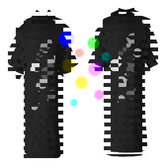 ポップ Dots カラフルドット 水玉【Pop】模様プリント アート おしゃれ Tシャツ - Kawaiitshirt