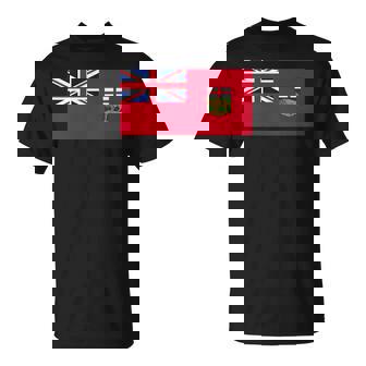 マニトバ州 紋章 カナダ国旗 ウィニペグ Tシャツ - Kawaiitshirt