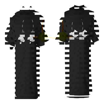 マーメイド貝殻ビキニトップ 面白い Tシャツ - Kawaiitshirt