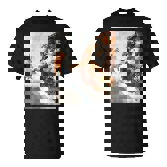 ミケランジェロの愉快な創作猫ミーム。 Tシャツ - Kawaiitshirt