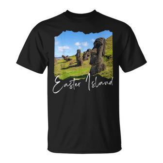 モアイ像 イースター島 ラパヌイ Tシャツ - Kawaiitshirt