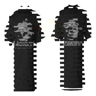 モササウルス 恐竜 海洋爬虫類 古代海洋生物 Tシャツ - Kawaiitshirt