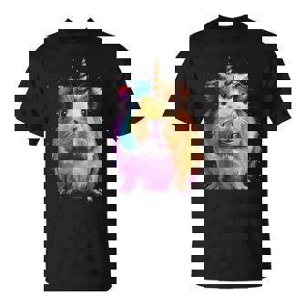 モルモット ユニコーン ギニコーン 面白い ペット モルモット好き 長袖tシャツ Tシャツ - Kawaiitshirt