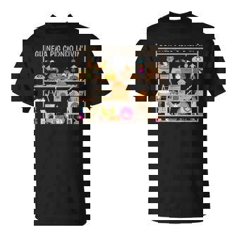 モルモットのコンドの生活のおもちゃヘイベッドの隠れ家の家 Tシャツ - Kawaiitshirt