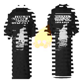 ヤドカリの解剖学 面白い カワイイ ヤドカリ チビ Tシャツ - Kawaiitshirt