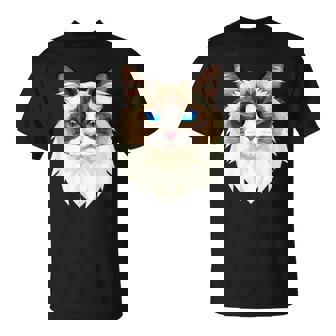 ラグドール猫ラグドール猫猫ママ甘いラグドール猫 Tシャツ - Kawaiitshirt