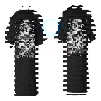 ラッコ マーチ カワウソ ハウリング 月 ヴィンテージ ラッコ Tシャツ - Kawaiitshirt