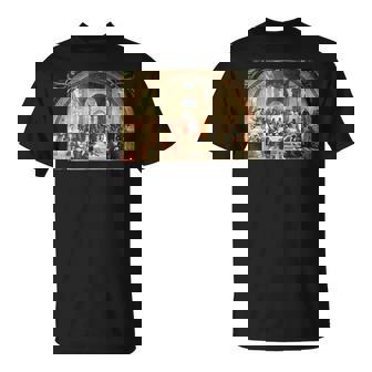 ラファエルによるアテネの学校1511 Tシャツ - Kawaiitshirt