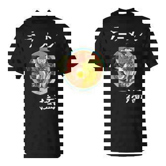 ラーメン コスチューム 麺 スープ 和 フォント Tシャツ - Kawaiitshirt