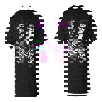 リーンシャツ、パープルドランク、ダーティダブルカップ、リーンラインスモーク Tシャツ - Kawaiitshirt