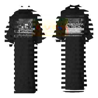 レオナルド・ダ・ヴィンチによる最後の晩餐1495 長袖tシャツ Tシャツ - Kawaiitshirt