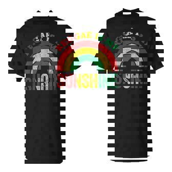 レゲエ イズ マイ サンシャイン シャツ ヴィンテージ レインボー レトロ サンシャイン Tシャツ - Kawaiitshirt