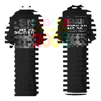 レジェンド 2003年4月 23歳の誕生日 男性 女性 23歳 Tシャツ - Kawaiitshirt