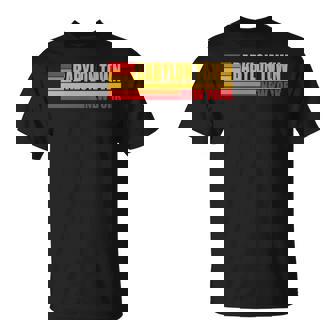 レッド レトロ ヴィンテージ バビロン タウン ニューヨーク州 Ny 長袖tシャツ Tシャツ - Kawaiitshirt