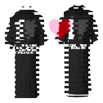 レッドハート I Love Arashi Tシャツ - Kawaiitshirt