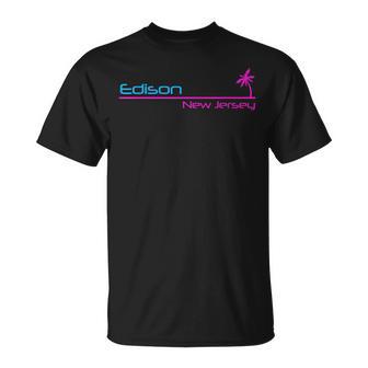レトロ エジソン ニュージャージー Tシャツ - Kawaiitshirt