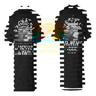 レトロ サツマイモ Did Nothing Wrong ヴィンテージ サツマイモ Tシャツ - Kawaiitshirt