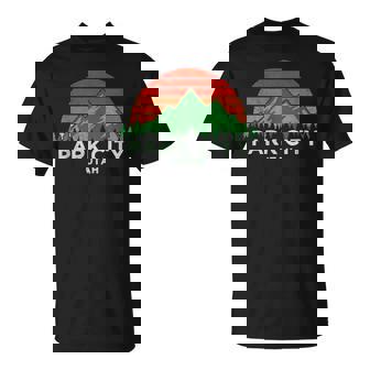 レトロ ヴィンテージ パークシティデザイン パークシティギフト Tシャツ - Kawaiitshirt