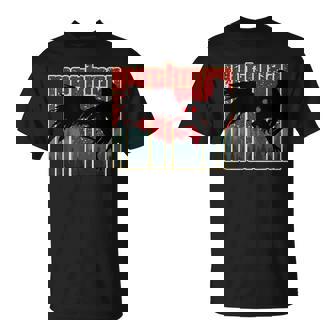 レトロモスマン-オリジナルのウェストバージニアクリプティッドアートワーク Tシャツ - Kawaiitshirt