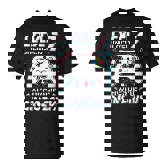 レベル 7 アンロック ビデオゲーム 7歳の誕生日 7歳の男の子 Tシャツ - Kawaiitshirt