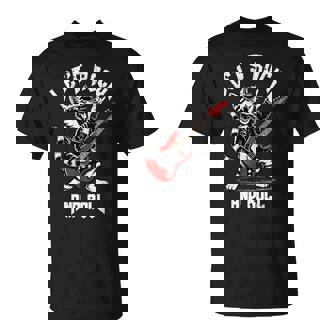 ロックンロール キャット ギタリスト ヴィンテージ ロック&ロール キャット ギター Tシャツ - Kawaiitshirt