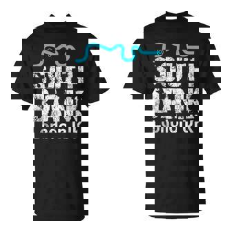 ロンドン、「サウスバンク」の「テムズ川」地図のロンドンお土産 Tシャツ - Kawaiitshirt