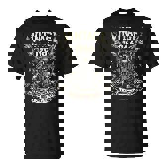 ヴィンテージ 1966年 1966年生まれ 58歳の誕生日 オートバイバイカー Tシャツ - Kawaiitshirt