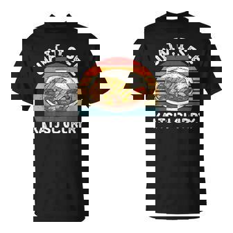 ヴィンテージ カツカレー 待つ カツカレー 和食 Tシャツ - Kawaiitshirt