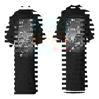 ヴィンテージ ディストレス Jdm レジェンド ドリフト レーシングカー 東京ストリート 長袖tシャツ Tシャツ - Kawaiitshirt