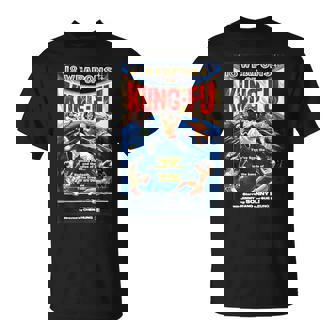 ヴィンテージカンフー格闘技映画レトロギフト Tシャツ - Kawaiitshirt