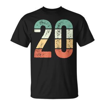 ヴィンテージナンバー20 永遠の20周年記念 Tシャツ - Kawaiitshirt