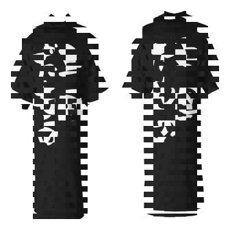 上田 苗字 麻雀 牌 おもしろ グッズ 服 筆文字 面白いtシャツ 文字入り 面白い 文字 ネタ メンズ Tシャツ - Kawaiitshirt