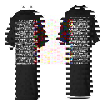 世界の国旗国際287 Tシャツ - Kawaiitshirt