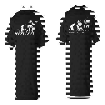 人類の進化 ネタ クラシック音楽 ヴァイオリニスト 音楽家 音楽好き おもしろ デザイン ヴァイオリン Tシャツ - Kawaiitshirt