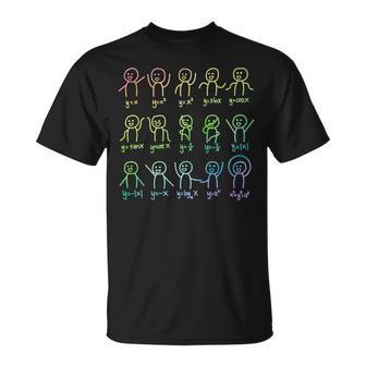 代数ダンスおかしい関数グラフ図科学数学方程式 長袖tシャツ Tシャツ - Kawaiitshirt