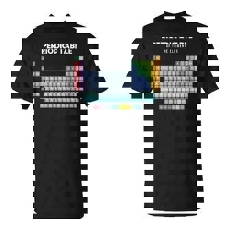 元素周期表 化学 長袖tシャツ Tシャツ - Kawaiitshirt