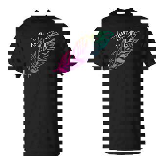 先住民フェザーtシャツ ネイティブアメリカン ズニ族 Tシャツ - Kawaiitshirt